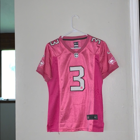 pink seahawks jersey